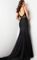 4 of 4 Jovani 37202 Black