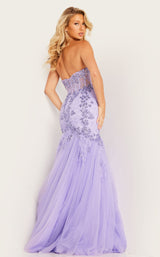 4 of 5 Jovani 37249 Lilac