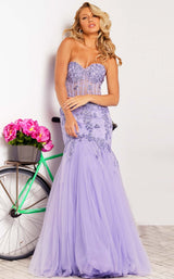 1 of 5 Jovani 37249 Lilac