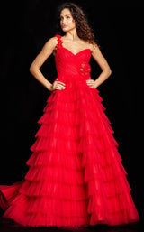 5 of 7 Jovani 37274 Red