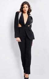 1 of 4 Jovani 37347 Black