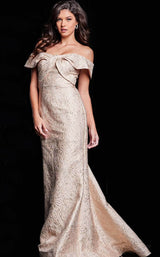 2 of 4 Jovani 37394 Champagne