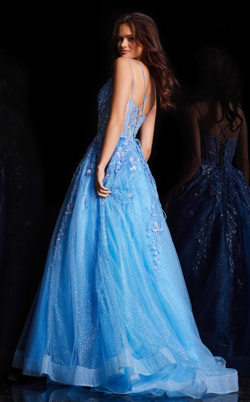 Jovani 37421 Blue