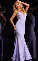 5 of 8 Jovani 37430 Lilac