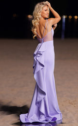 8 of 8 Jovani 37430 Lilac