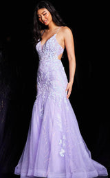 2 of 3 Jovani 37487 Lilac