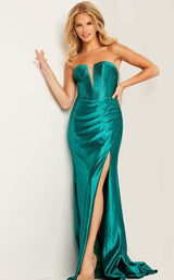 1 of 3 Jovani 37515 Emerald