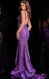 5 of 5 Jovani 37541 Purple