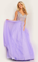 4 of 8 Jovani 37589 Lilac