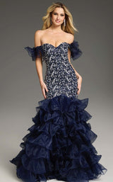 2 of 3 Jovani 38115 Navy