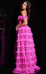 3 of 3 Jovani 38251 Hot Pink