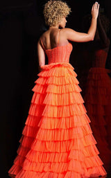 4 of 4 Jovani 38277 Orange