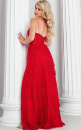 7 of 7 Jovani 38431 Red