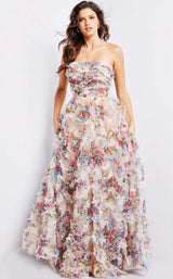 3 of 4 Jovani 38650 Multi