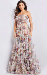 1 of 4 Jovani 38650 Multi