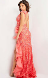 7 of 8 Jovani 38668 Coral