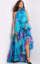 3 of 6 Jovani 38721 Print