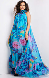 5 of 6 Jovani 38721 Print