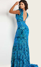 4 of 4 Jovani 38758 Royal