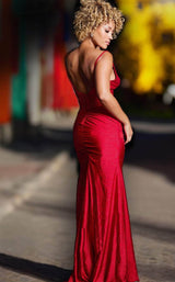 4 of 4 Jovani 38817 Red