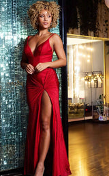 3 of 4 Jovani 38817 Red