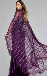 4 of 4 Jovani 39046 Purple