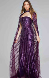 2 of 4 Jovani 39046 Purple