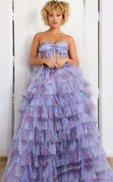 1 of 4 Jovani 39149 Lilac