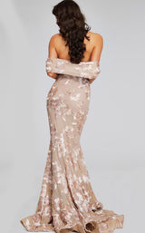 4 of 4 Jovani 39267 Champagne
