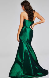 4 of 4 Jovani 39368 Green