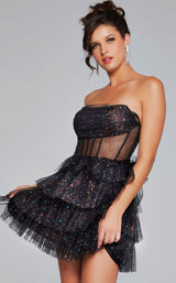 4 of 6 Jovani 39666 Black