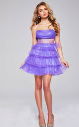 1 of 6 Jovani 39666 Purple