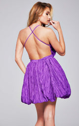 4 of 4 Jovani 39741 Purple