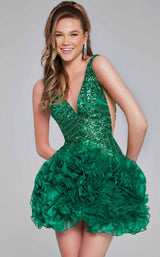 3 of 9 Jovani 39931 Emerald