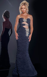 2 of 3 Jovani 40174 Navy