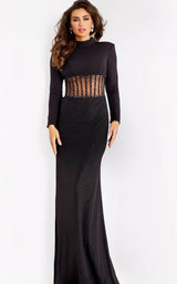 1 of 4 Jovani 40184 Black