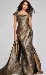 1 of 4 Jovani 40295 Sand