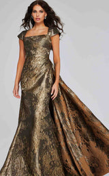 2 of 4 Jovani 40295 Sand