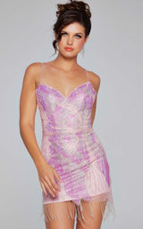 3 of 5 Jovani 40377 Pink