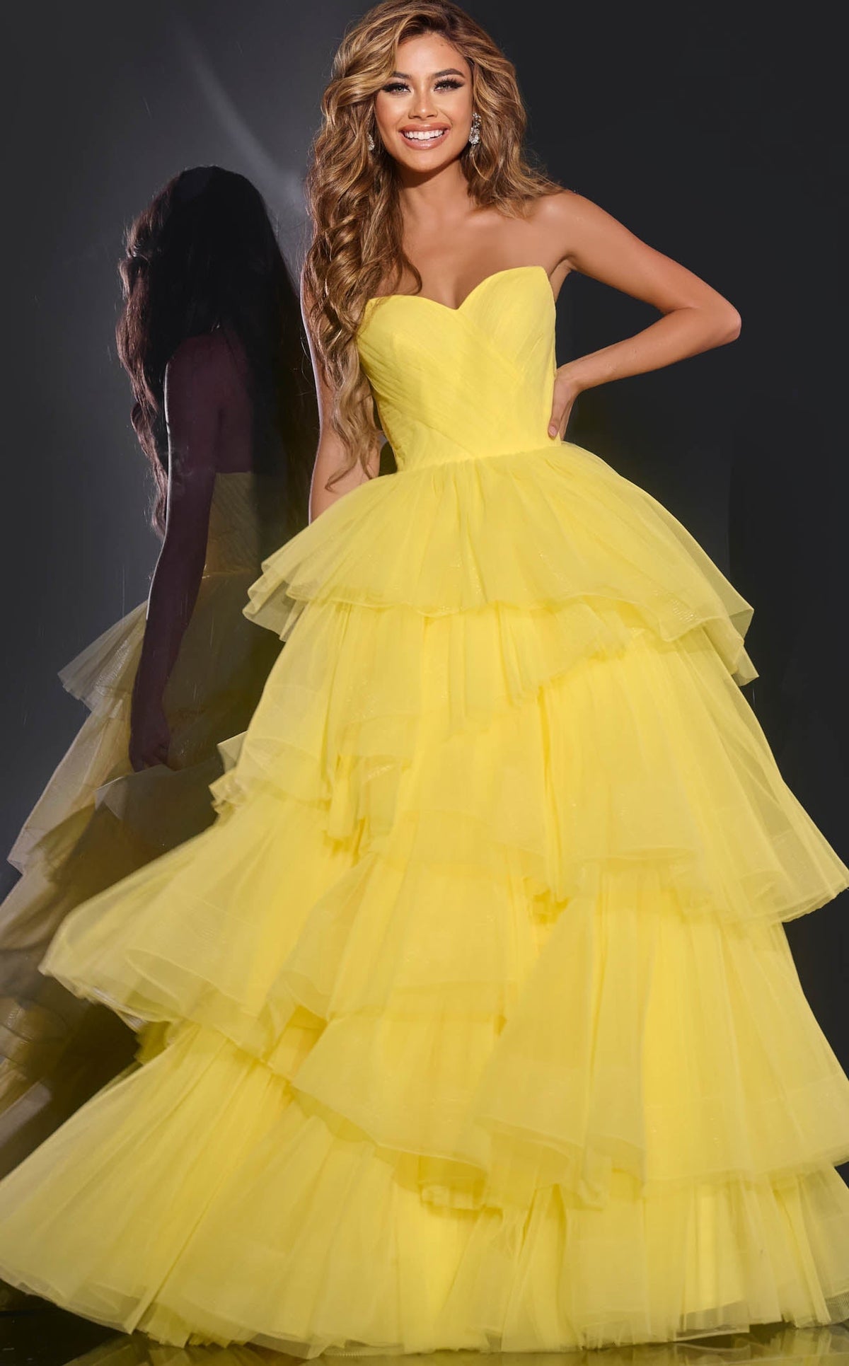 sachin and babi light blue dress Jovani Dresses on Sale main image 1