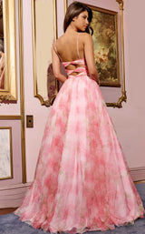 5 of 6 Jovani 40402 Red Print