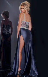 2 of 2 Jovani 40506 Navy