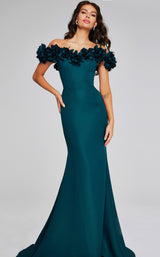 1 of 4 Jovani 40595 Emerald