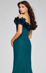 3 of 4 Jovani 40595 Emerald