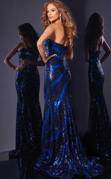 5 of 5 Jovani 40765 Navy/Royal