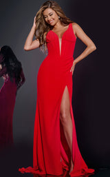 2 of 4 Jovani 40783 Red