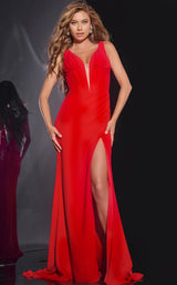 1 of 4 Jovani 40783 Red