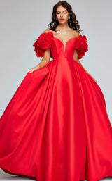 1 of 4 Jovani 40794 Red