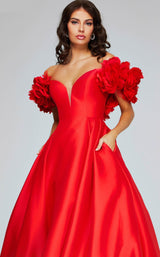 2 of 4 Jovani 40794 Red