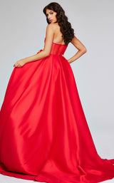4 of 4 Jovani 40826 Red